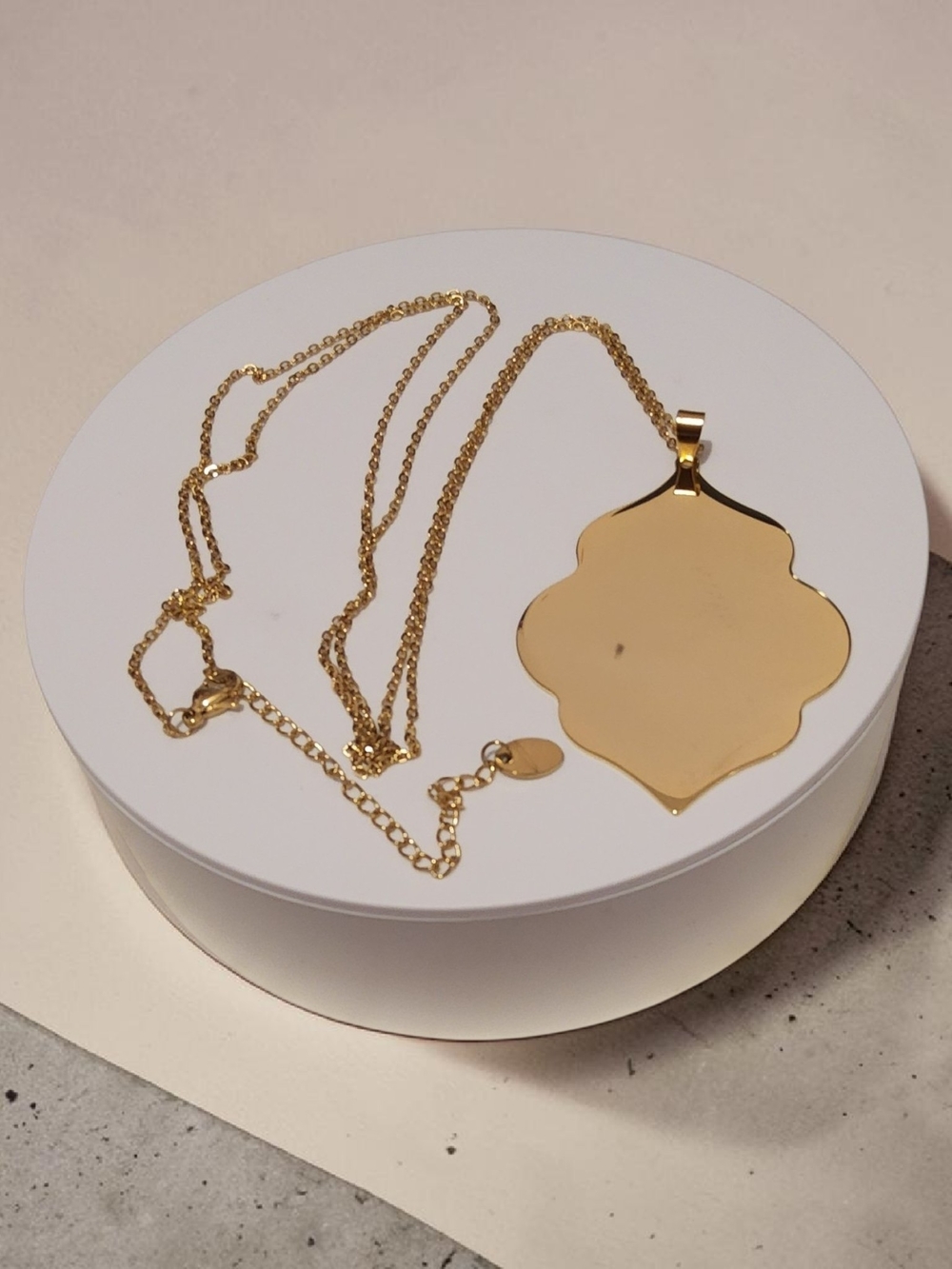 Plunder Gold  Pendant Necklace